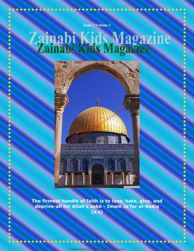 Zainabi Kids Magazine Edition 7 #